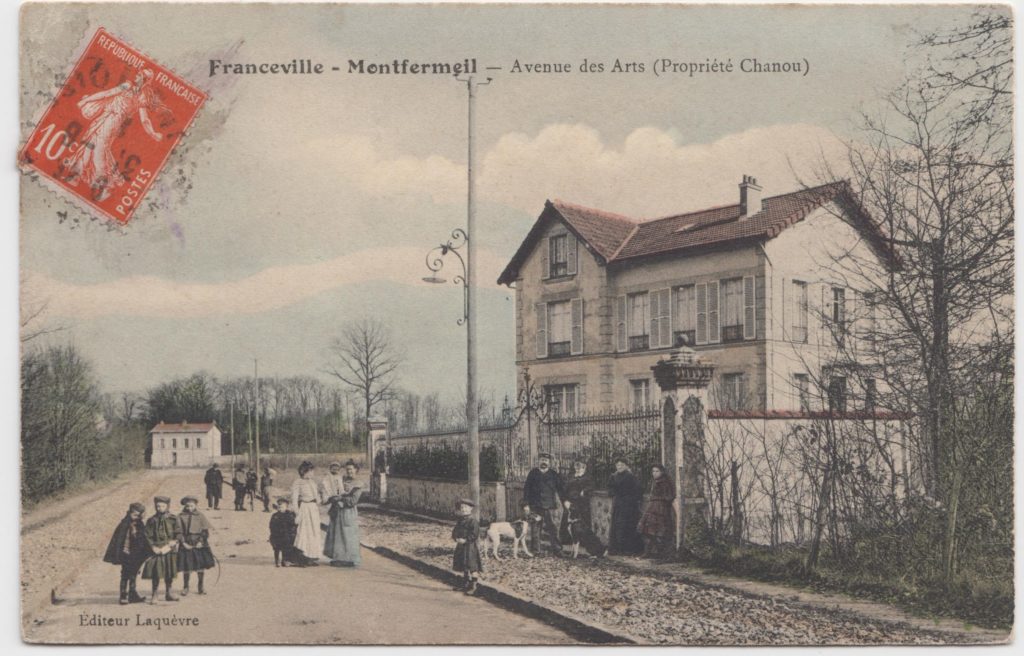 Avenue des Arts (Propriété Chanou) à Montfermeil