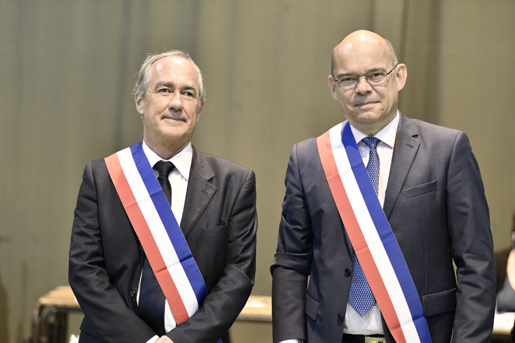 Serge Cadio et Xavier Lemoine