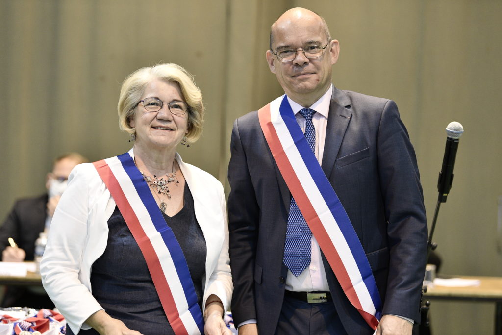 Marie-Claude Huart et Xavier Lemoine