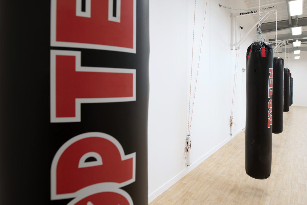 Sacs de frappe au complexe sportif Henri Vidal de Montfermeil