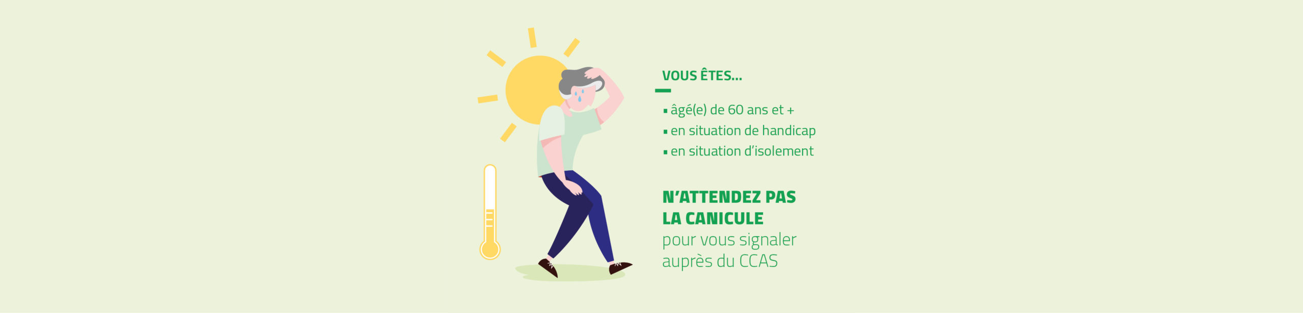 Activation du plan canicule