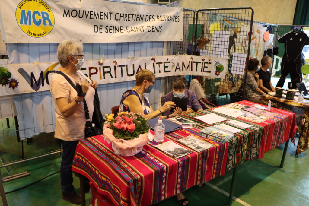 Mouvement Chrétien des retraités de Seine-Saint-Denis au forum des associations