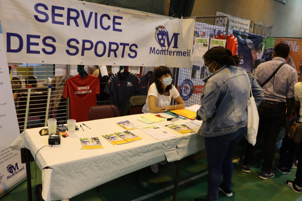 Service des Sports de Montfermeil au forum des associations