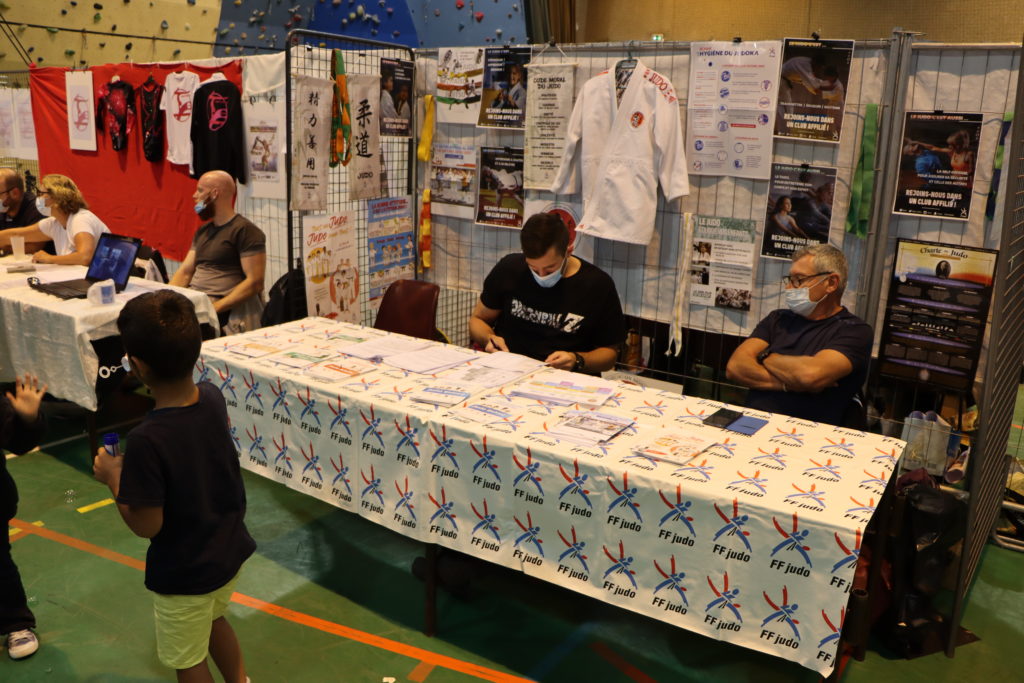 Fédération Française de Judo au forum des associations de Montfermeil