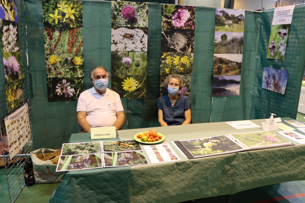 Stand de permaculture au forum des associations de Montfermeil