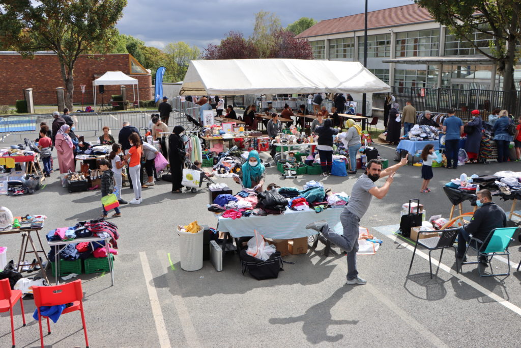 Rentrée solidaire : vide-greniers à Montfermeil