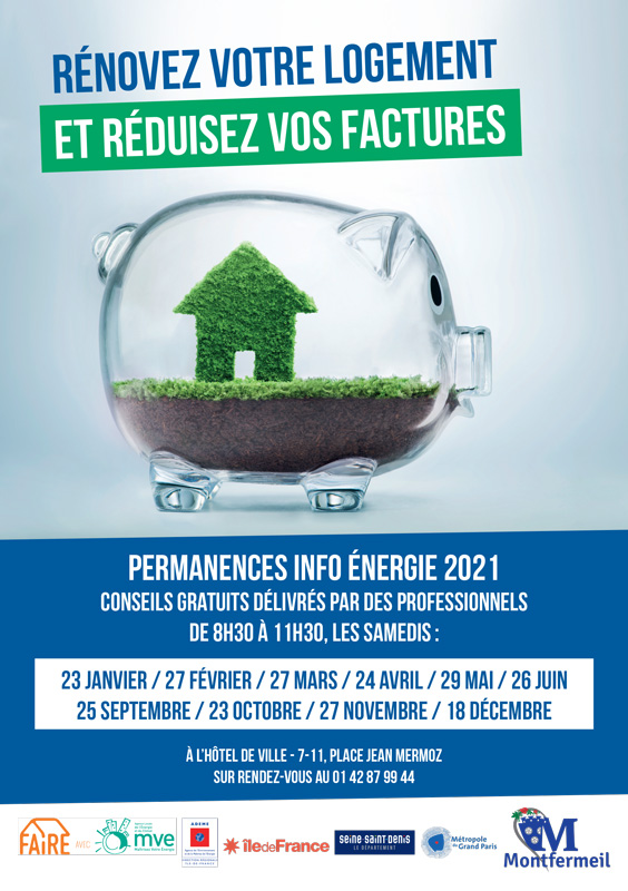 Permanences info énergie 2021