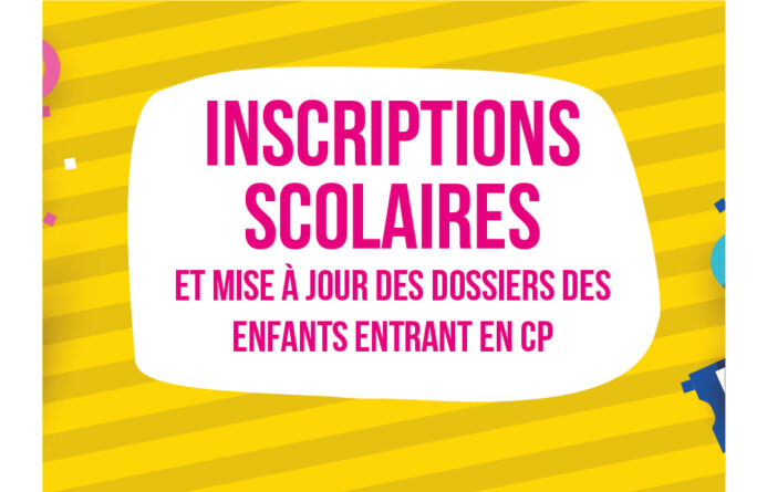 Inscriptions scolaires 2024 : c’est maintenant !