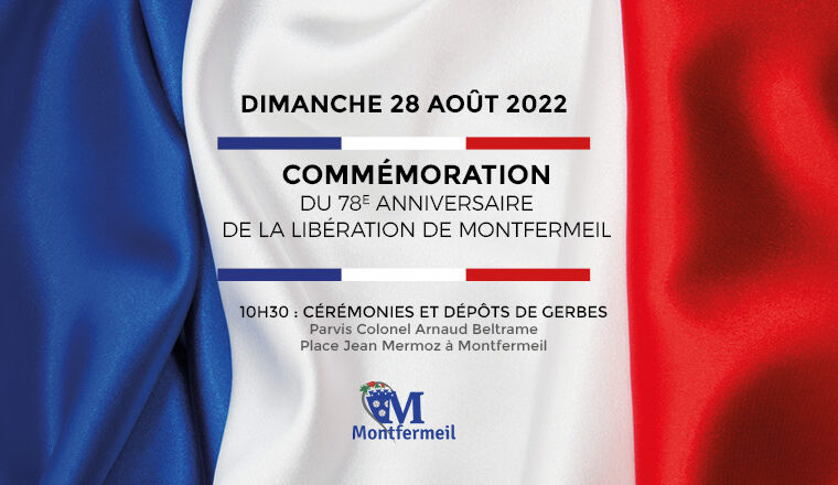 78ème commémoration de la libération de Montfermeil
