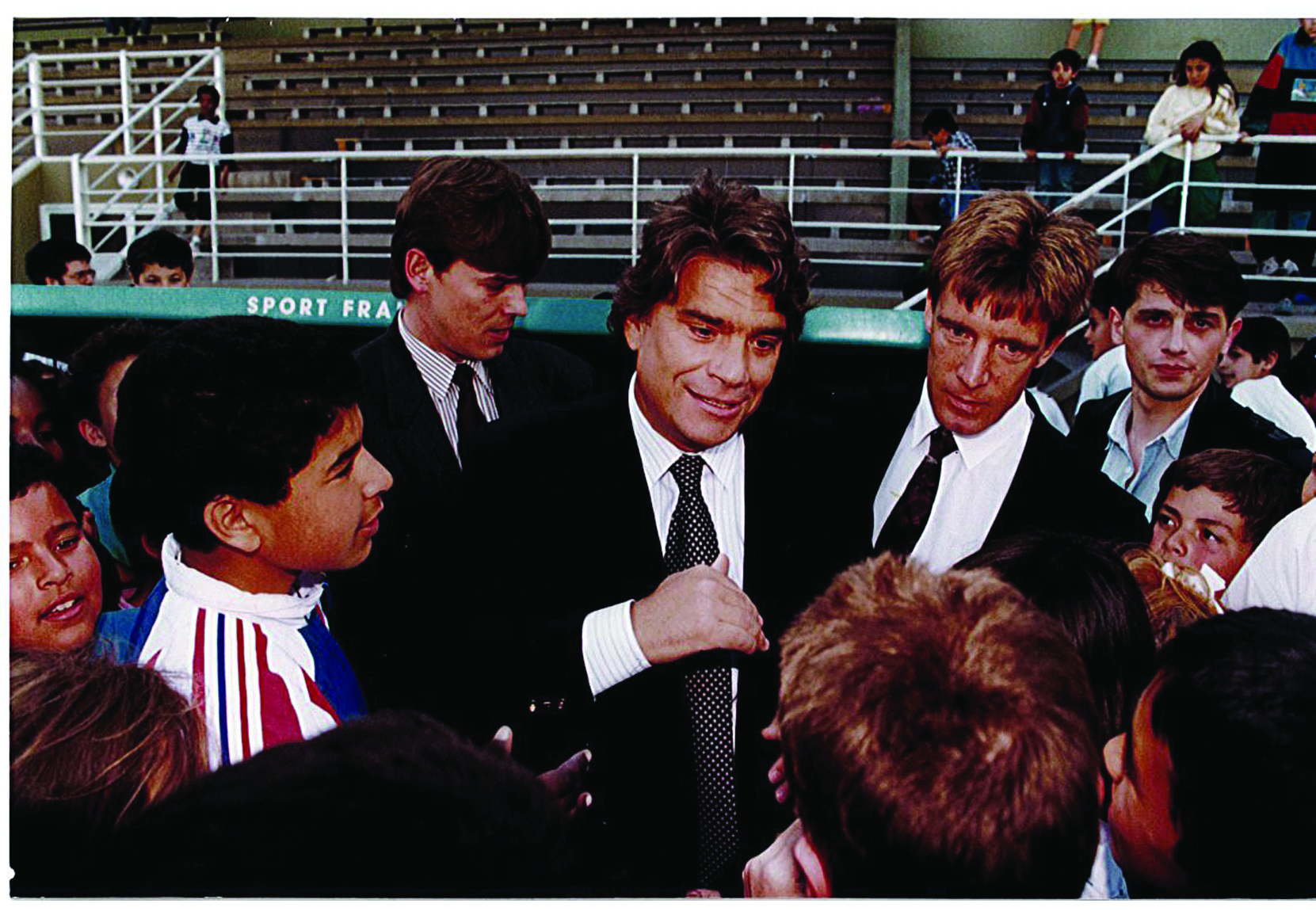 Bernard Tapie : un grand ami de Montfermeil