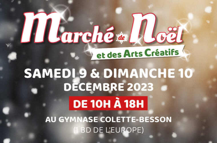 Marché de Noël et des arts créatifs