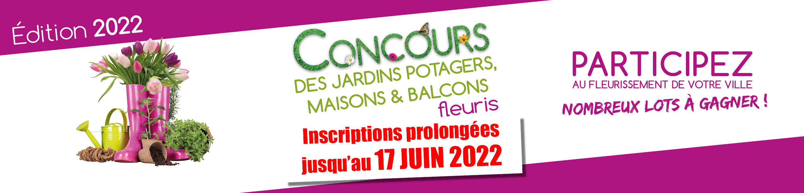 Concours des jardins potagers, des maisons et des balcons fleuris