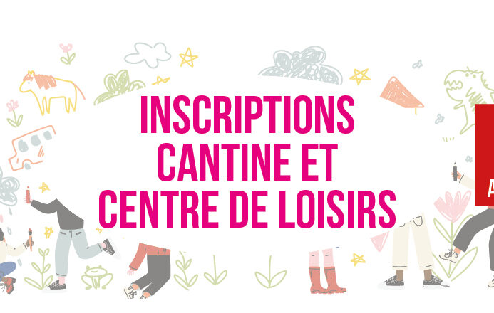 Inscriptions à la cantine scolaire et en centre de loisirs à partir du 12 juin