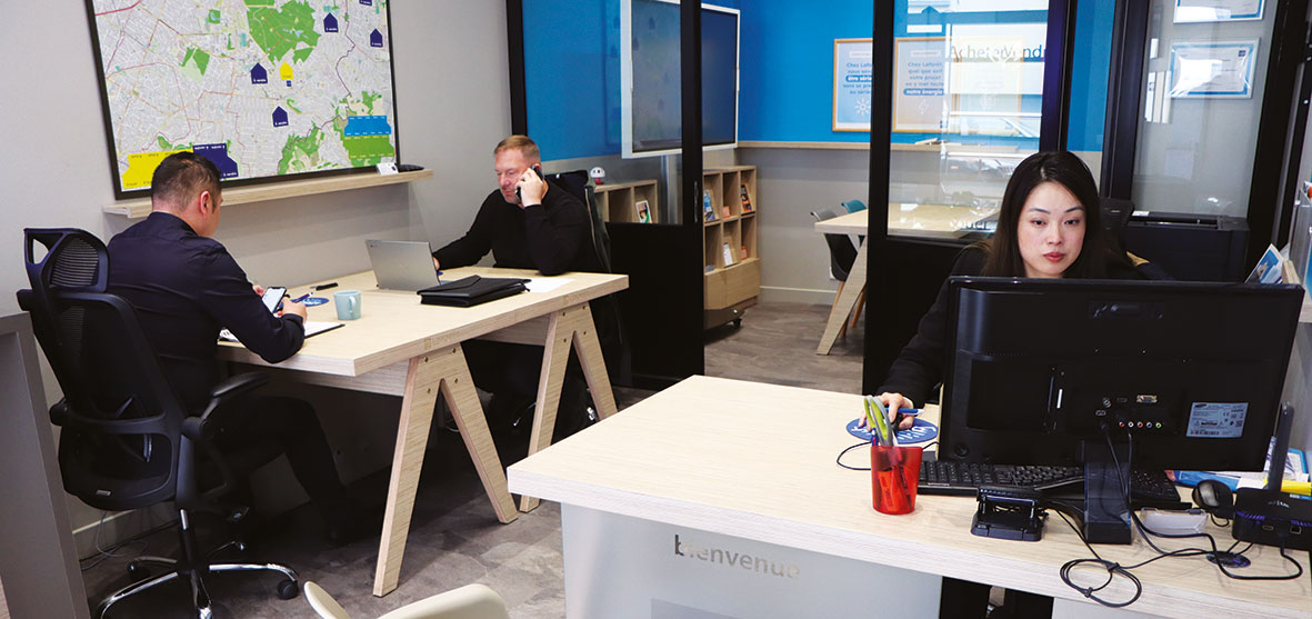 Une nouvelle agence immobilière en Centre-ville