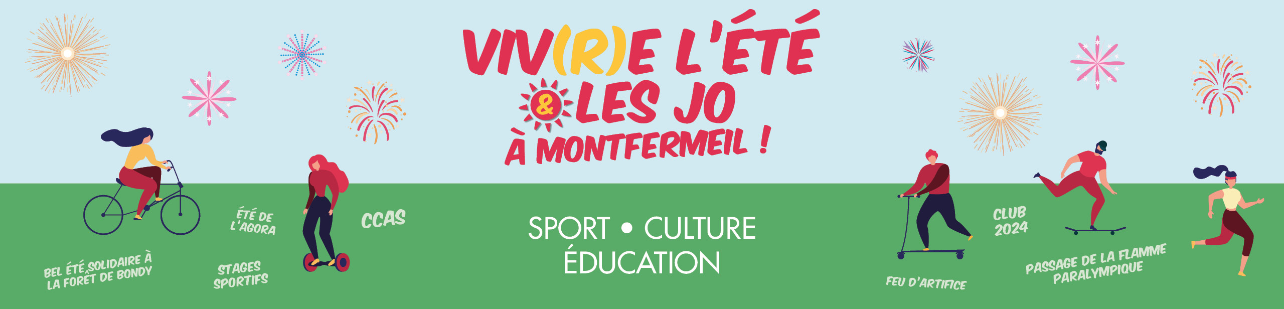Viv(r)e l’été & les JO à Montfermeil