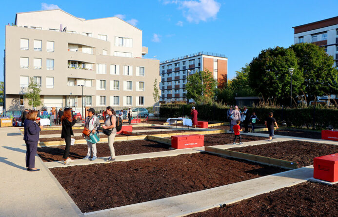 Réouverture du jardin partagé