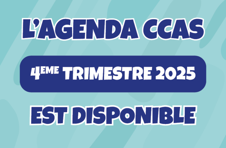 Agenda CCAS 4ème trimestre