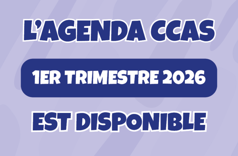 Agenda CCAS 1er trimestre 2026