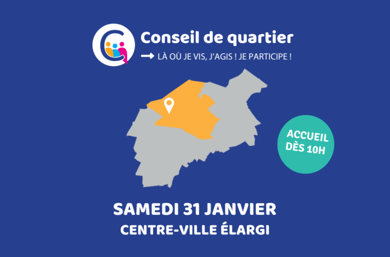 Conseil de quartier – Centre-ville Elargi